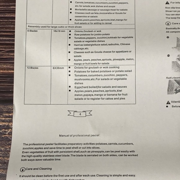 Multipurpose Vegetable and Fruit Chopper Cutter Grater Slicer - Picture 11 of 14